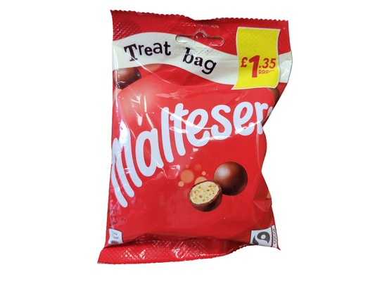 Maltesers Milk Chocolate Ball with Honeycombed Pieces Treat Bag