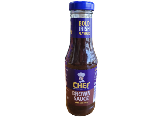 Chef Brown Sauce Glass Bottle 330g