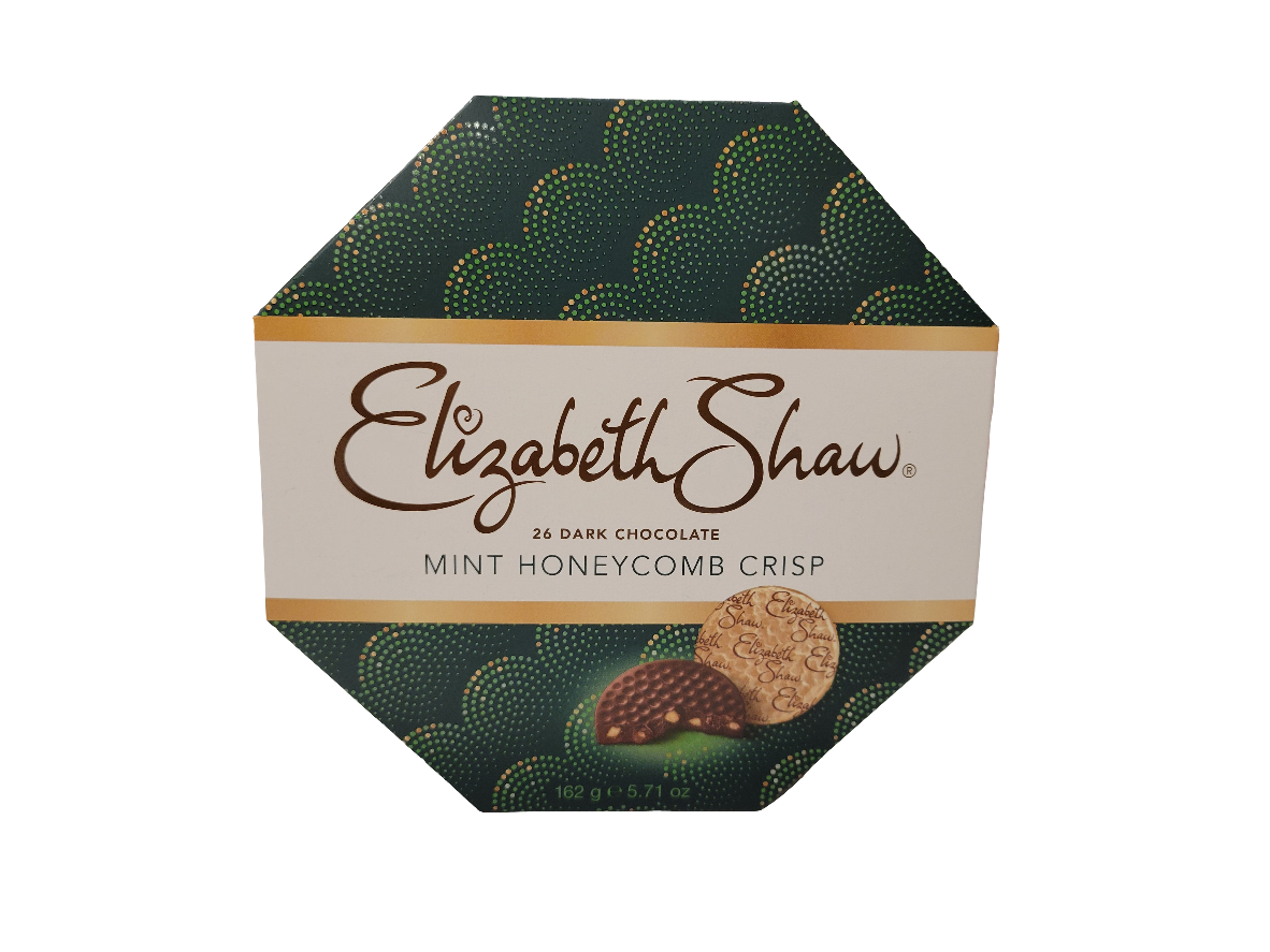 Elizabeth Shaw Mint Honeycomb Crisp 162g – From There To Here