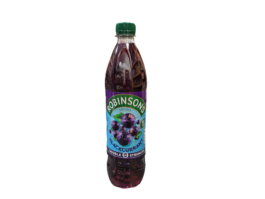Robinsons Blackcurrant Fruit Squash - Low Calorie - Double Strength