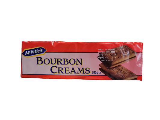 Mcvities  Bourbon creams 200g