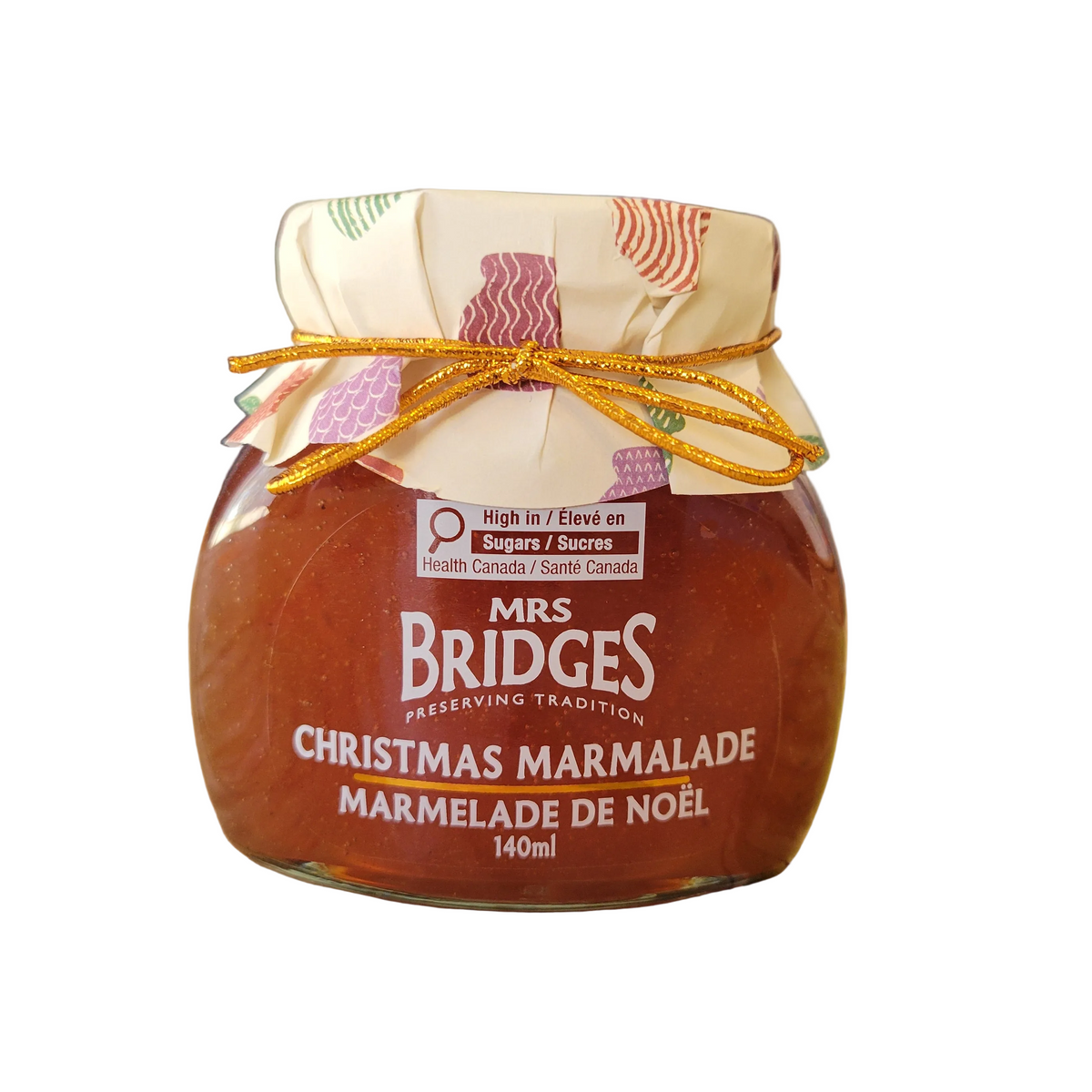 Mrs Bridges Christmas Marmalade 140ml