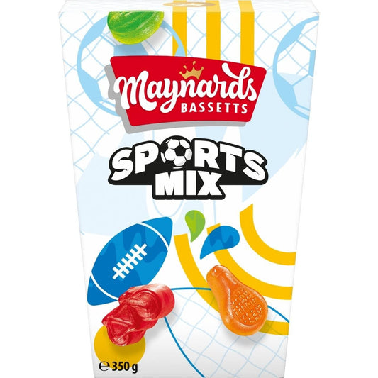 Maynards Bassetts Sports Mix Sweets Gift Carton 350g