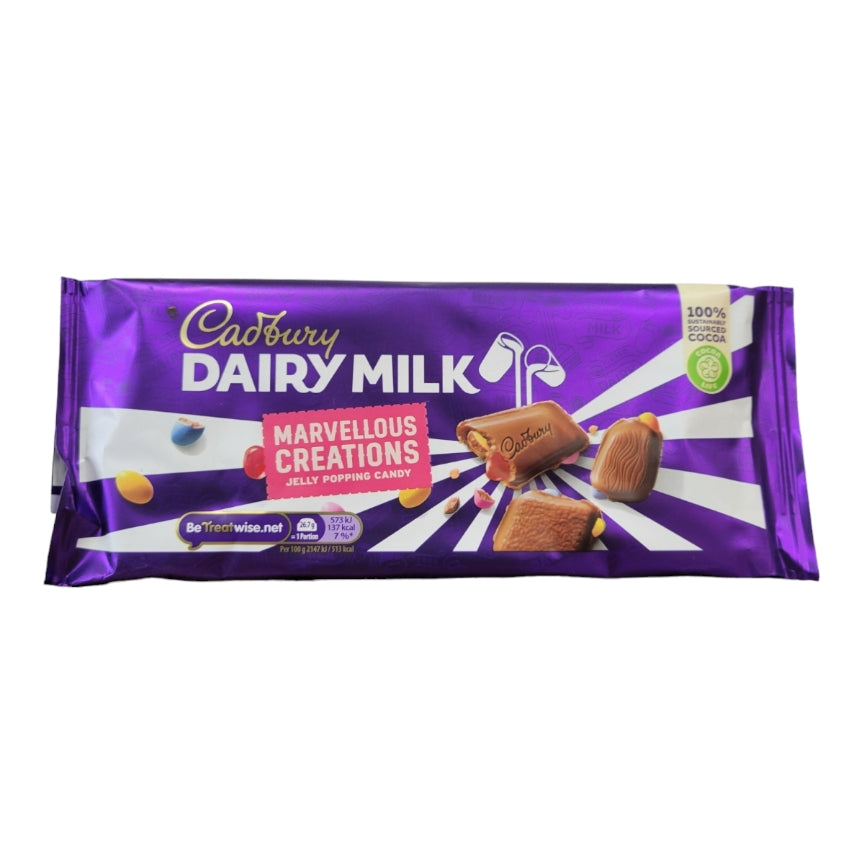 Cadbury Dairy Milk Marvellous Smashables Jelly Popping Candy