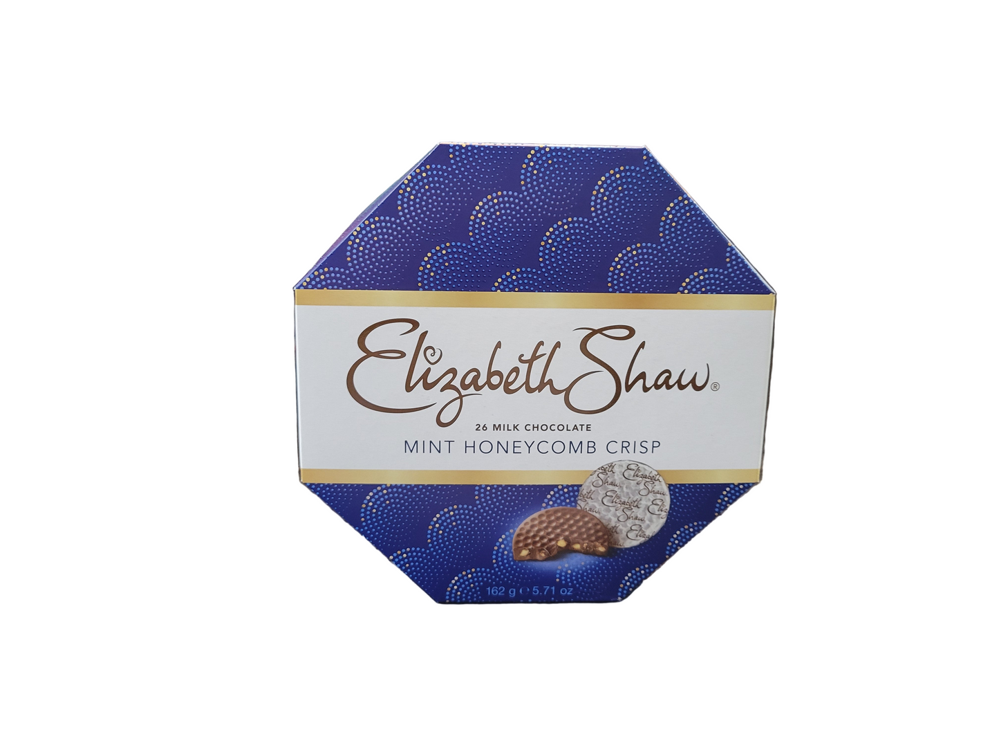 Elizabeth Shaw Milk Chocolate Mint Honeycomb Crisp 162g