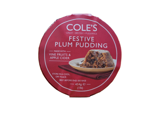 Coles Festive Plum Pudding 454g