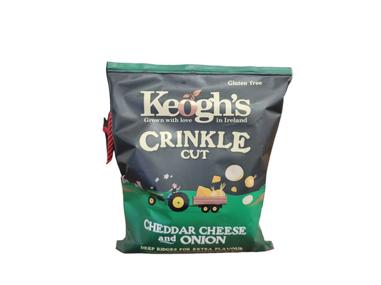 Keogh's Cheese and Onion Crinkle Cut 40g