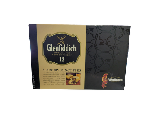 Walkers 6 Shortbread Glenfiddich Mincemeat Tarts