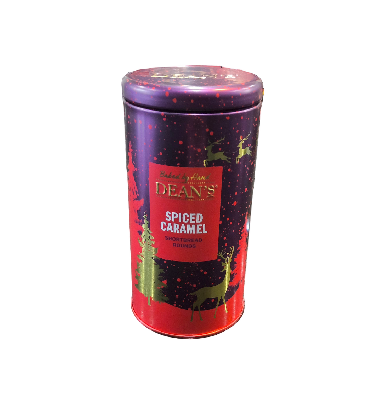 Dean's Spiced Caramel Shortbread Tin 150g