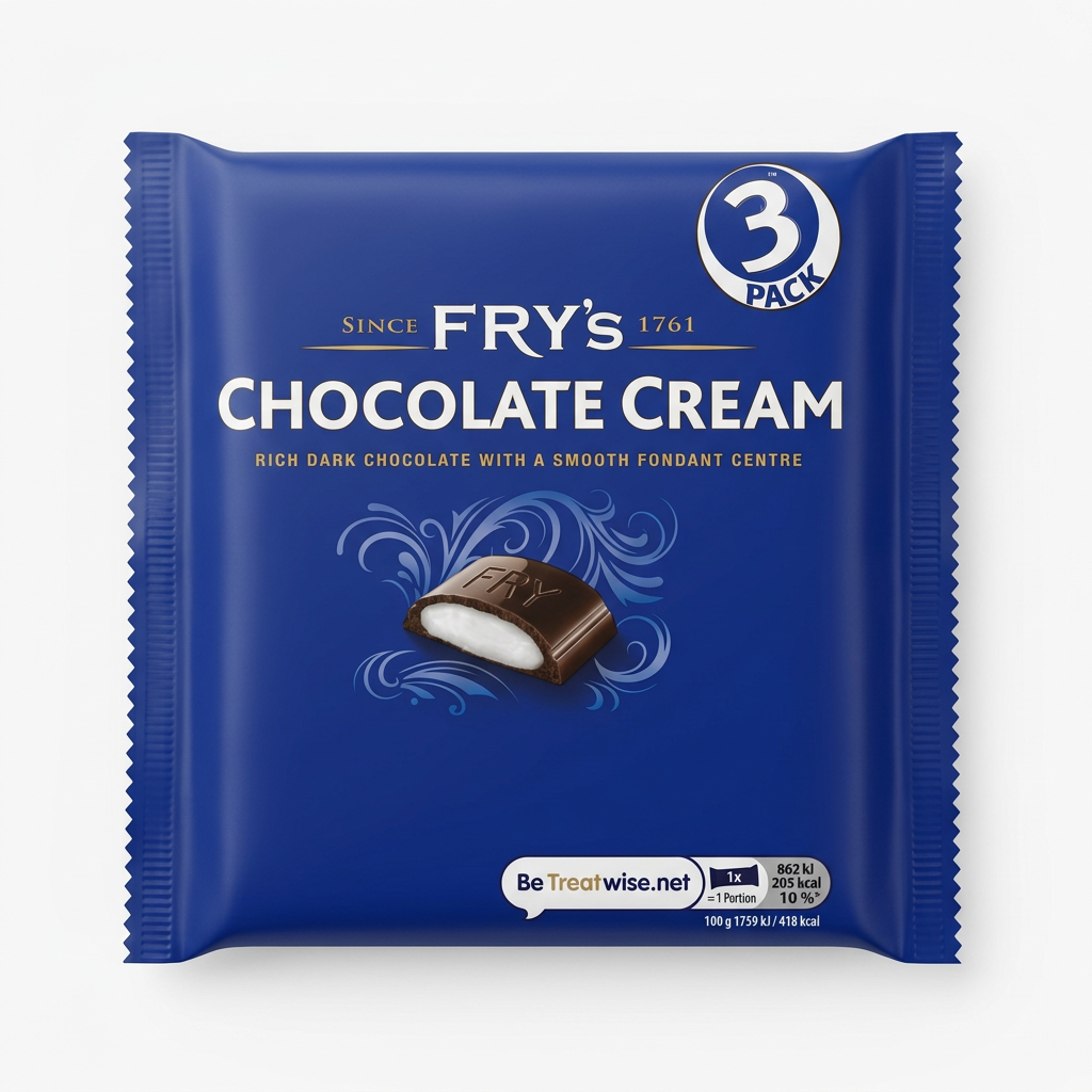 Frys Chocolate Cream 3 pack 147g
