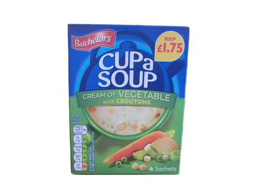 Batchelors Cup a Soup Cream of vegetable with croutons