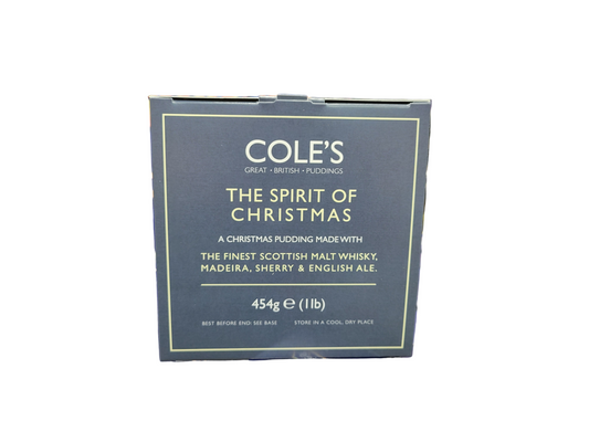 Cole's The Spirit Of Christmas Pudding 454g