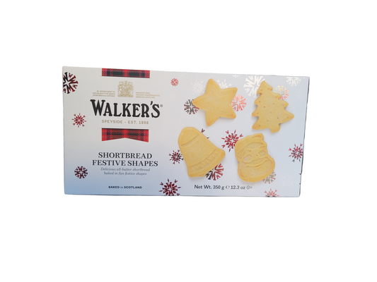 Walker's Shortbread Festive Shapes 350g