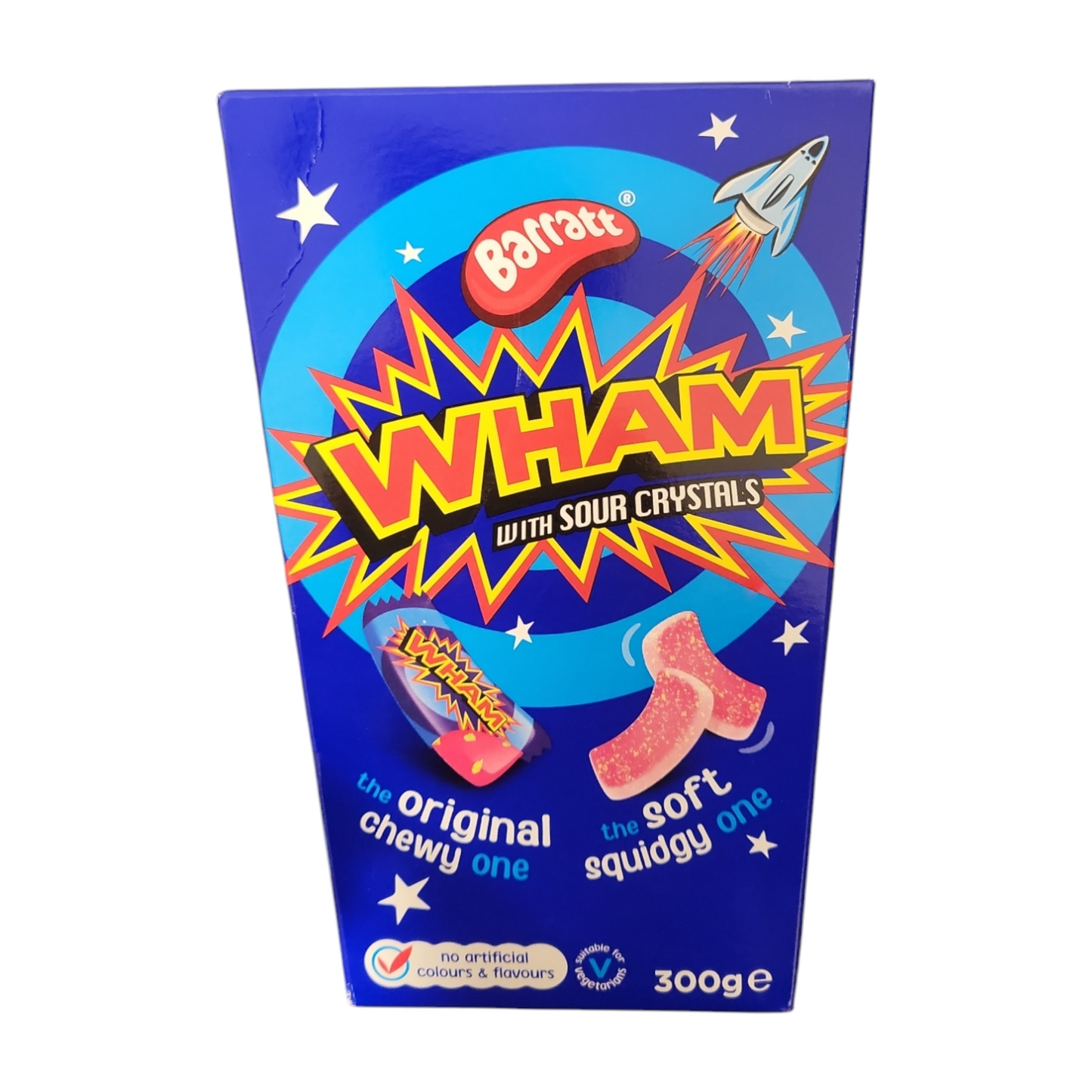 Barratt Wham With Sour Crystals Squidgy Ones & Original Ones 3 x 300g