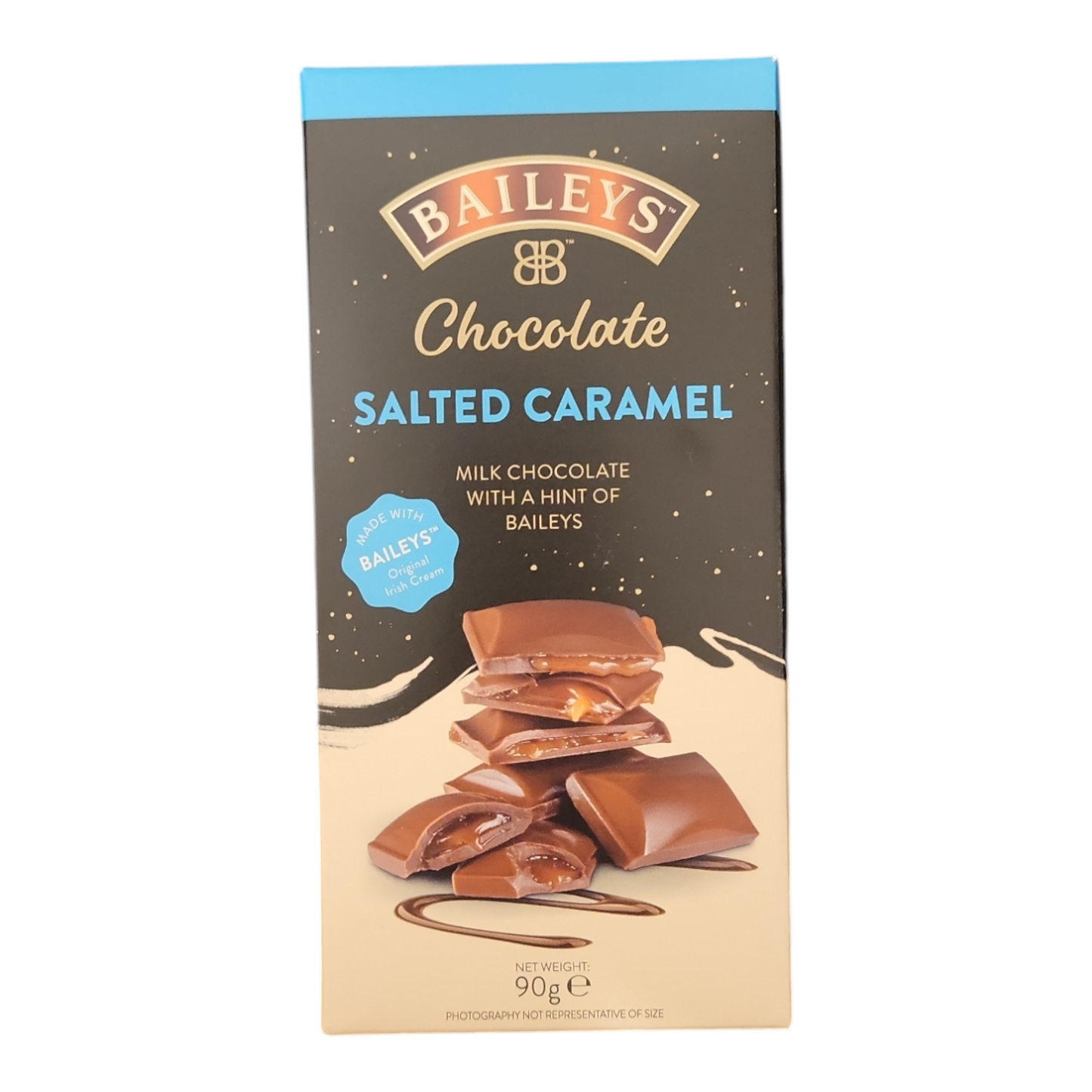 Baileys Salted Caramel Chocolate Bar Novelty Gift Irish Cream