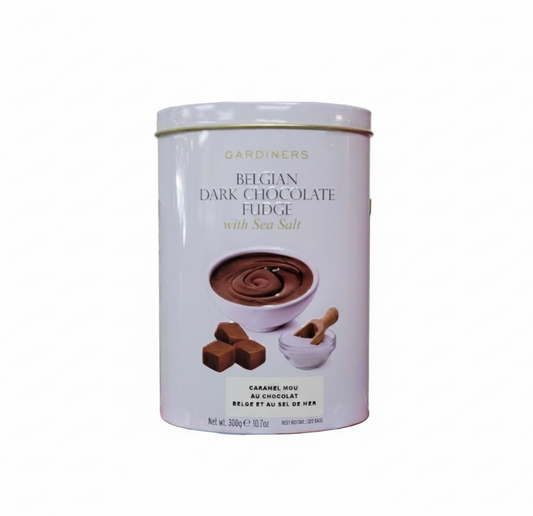 Gardiners Of Scotland, Belgian Dark Chocolate Fudge W Sea Salt 200g