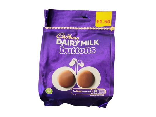 Cadbury Dairy Milk Giant Chocolate Buttons Bag 85g