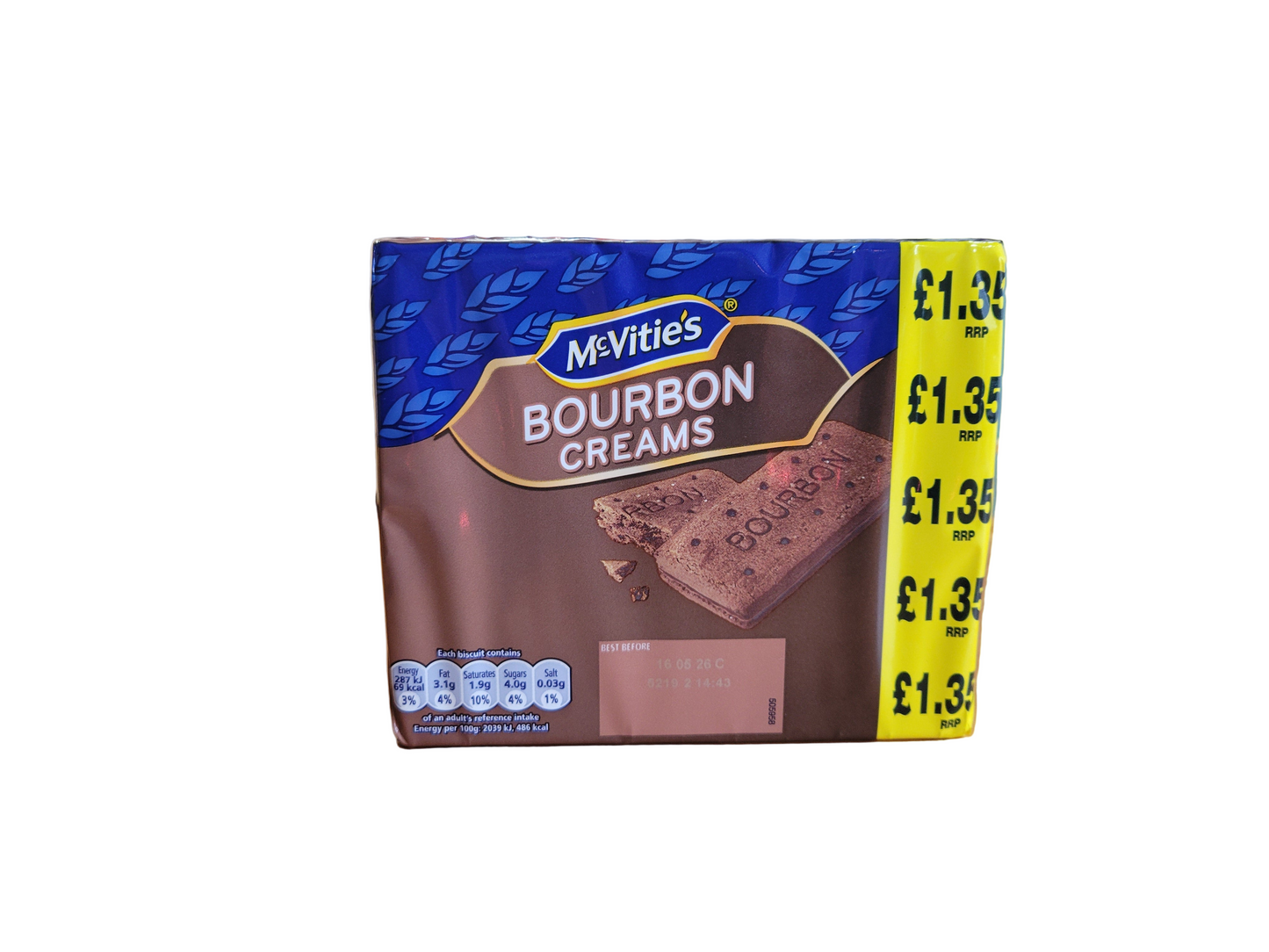 Mcvities Bourbon Creams 300g