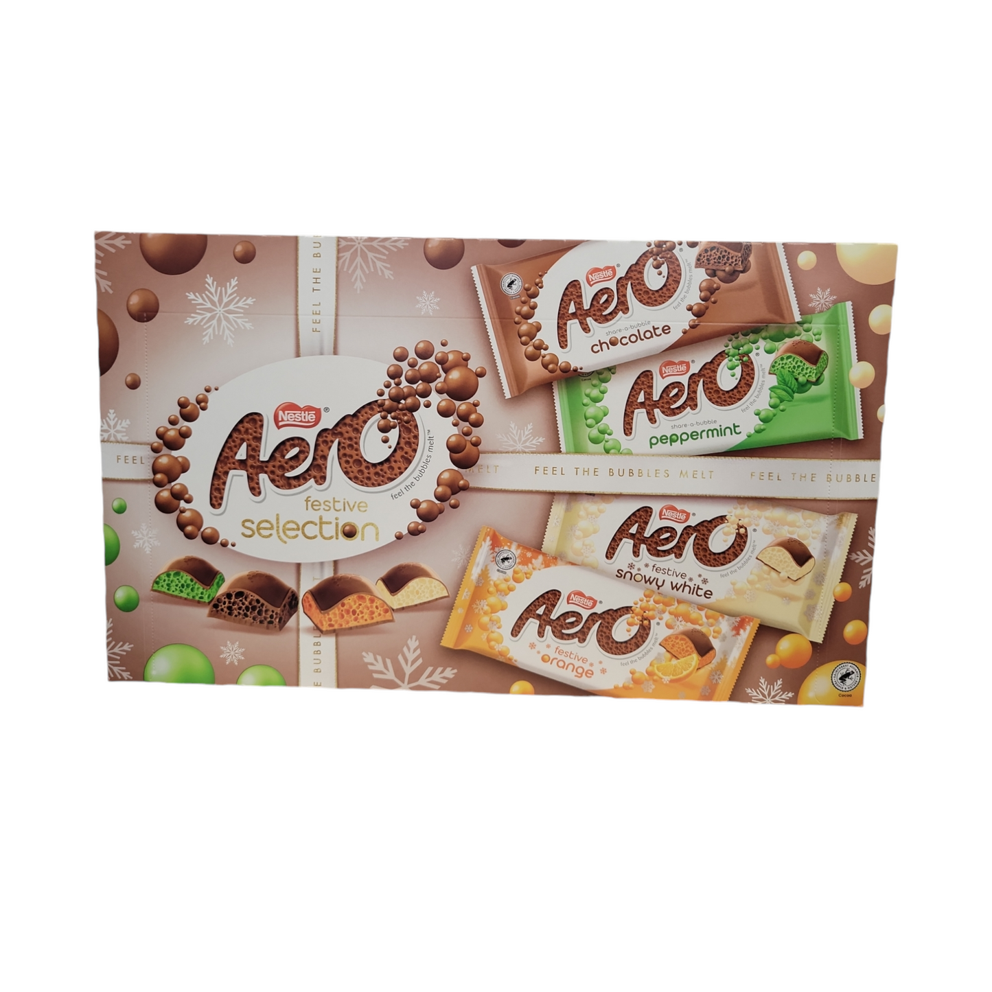 Aero Sharing Bars Festive Selection Box 360g