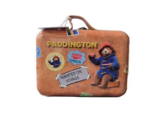 Paddington Bear Tin with Shortbread Biscuits 140g And Breakfast Tea 40 Bags