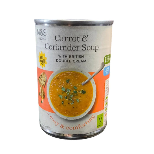 M&S Carrot Coriander Soup