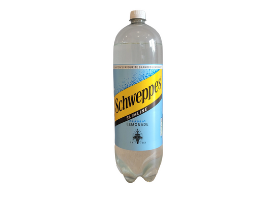 Schweppes slimline classic lemonade 2ltr