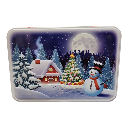 Campbells Shortbread Fingers Holiday Tin 3D Christmas Tree Xmas Scottish 11/21
