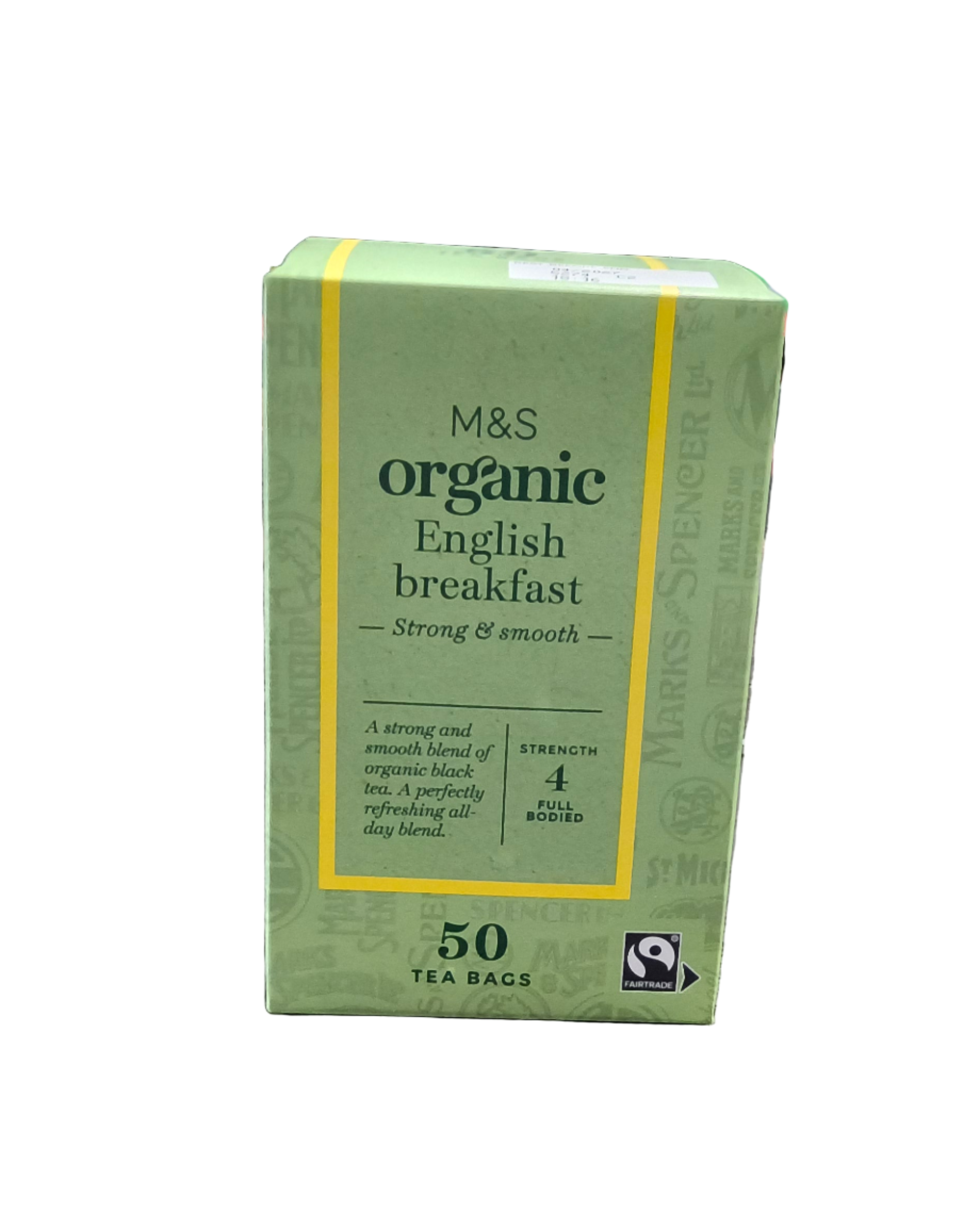 M&S Organic English Breakfast 50 tea bags – From There To Here