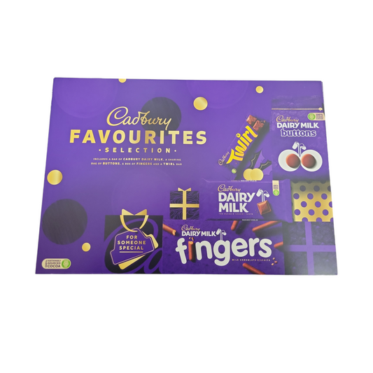 Cadbury Dairy Milk Favourites Christmas Selection Box 370g