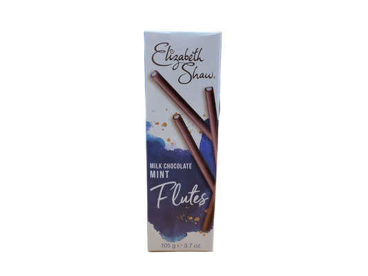 Elizabeth Shaw Milk Chocolate Mint Flutes 105g