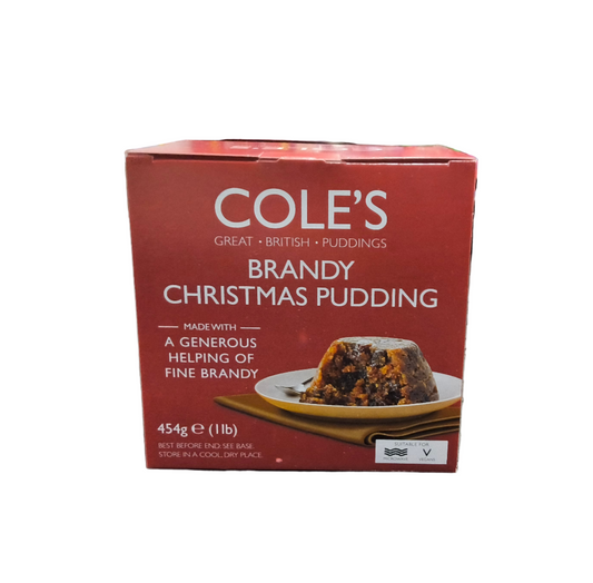 Cole's Brandy Christmas Pudding 454g