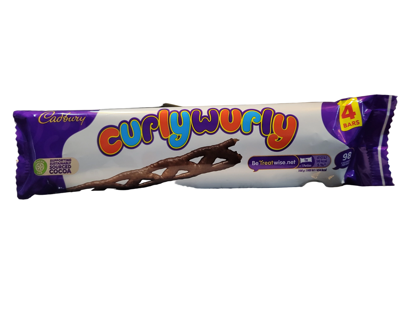 Cadbury - Curly Wurly 4 Pack