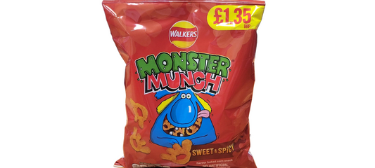 Walkers Monster Munch 72g Sweet and Spicy.