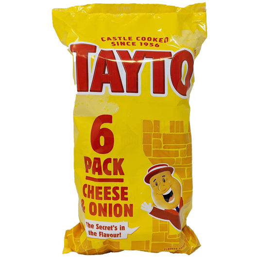 Tayto Cheese And Onion 6 Pack