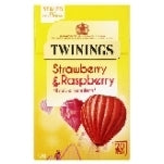 Twinings Strawberry & Raspberry 20 Tea Bags