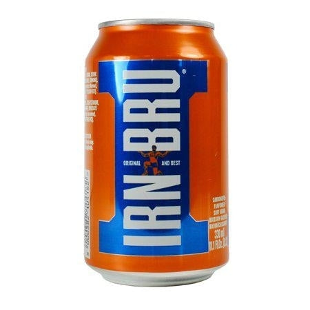A07078 Irn Bru Soft Drink Can 330ml [Pack of 24]