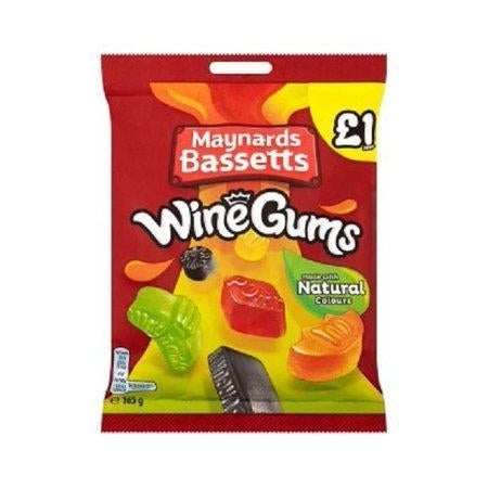 Maynards Bassetts Wine Gums 130g