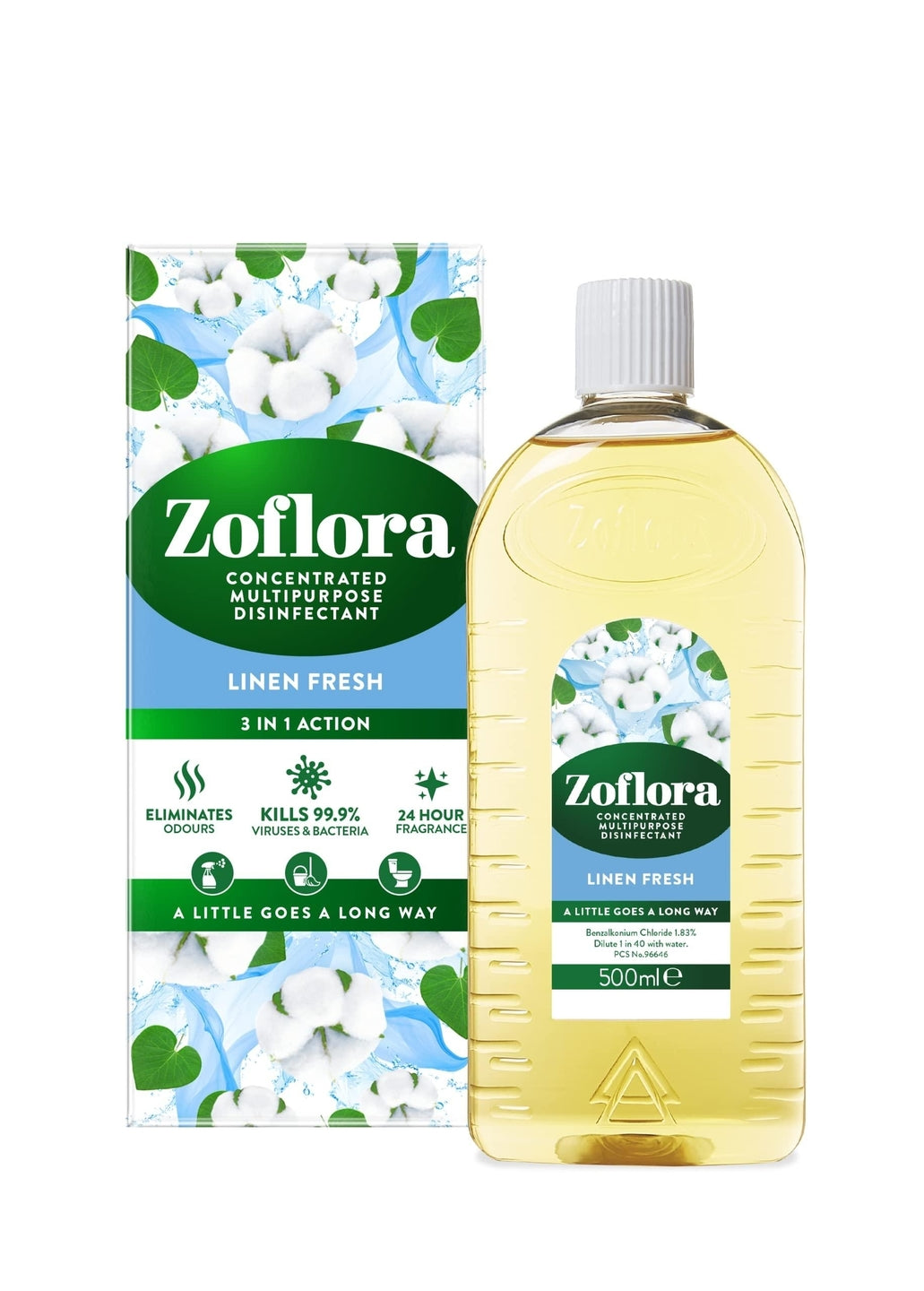 Zoflora Concentrated Disinfectant, Linen Fresh