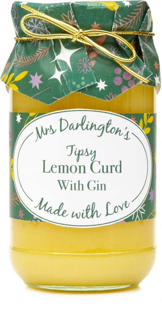 Mrs Darlington's Tipsy Lemon Curd with Gin 320g