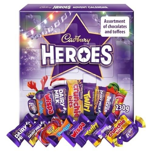 Cadbury Heroes Chocolate Advent Calendar 230g