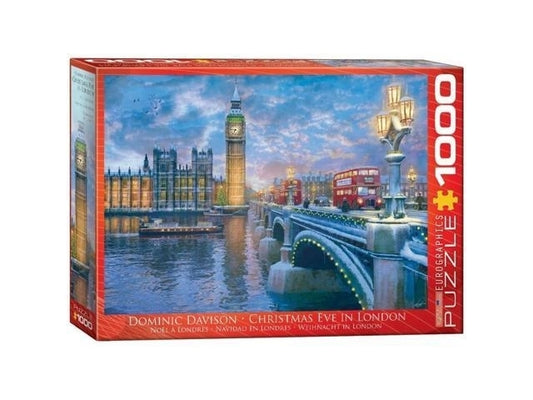 EuroGraphics Christmas Eve in London Puzzle (1000 Piece) (6000-0916)