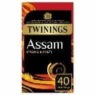 Twinings Assam Stong & Malty 40 Tea Bags Black Tea