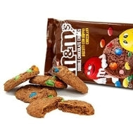 M & M Double Chocolate Cookies 180g Pack