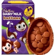 Cadbury Dairy Milk Chocolate Buttons Easter Egg 98g