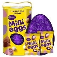 Cadbury Mini Eggs Large Easter Egg 256g