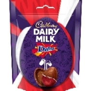 Cadbury Dairy Milk Miniature Daim Chocolate Easter Egg Bag