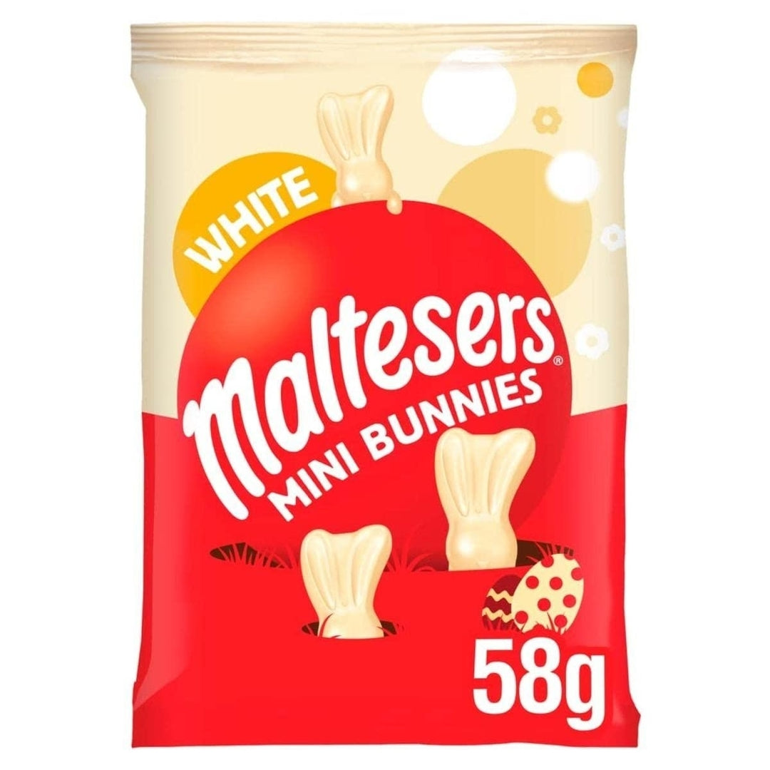 Maltesers White Chocolate Mini Bunnies Bag, Easter Egg Hunt